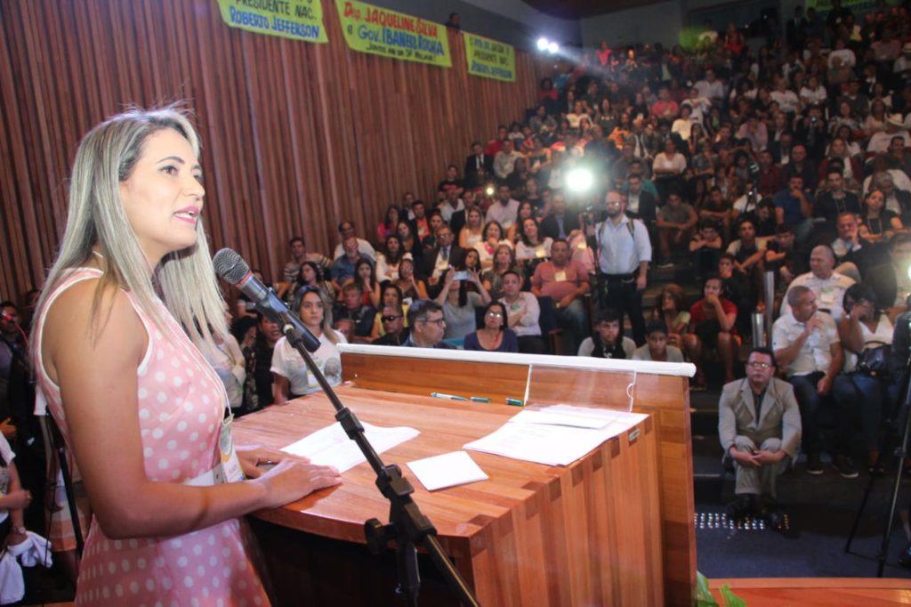Convenção Distrital – Deputada distrital Jaqueline Silva é eleita por unanimidade para presidência do PTB/DF