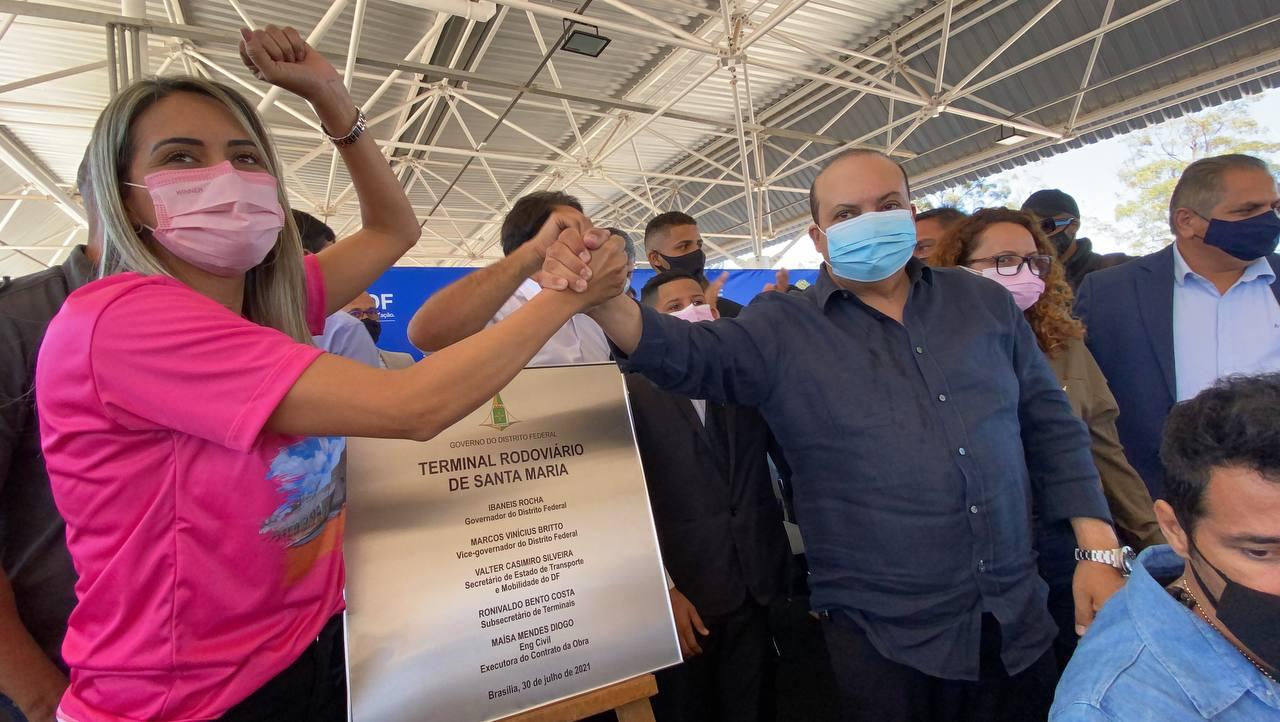 Terminal Rodoviário, parque e biblioteca são entregues em Santa Maria